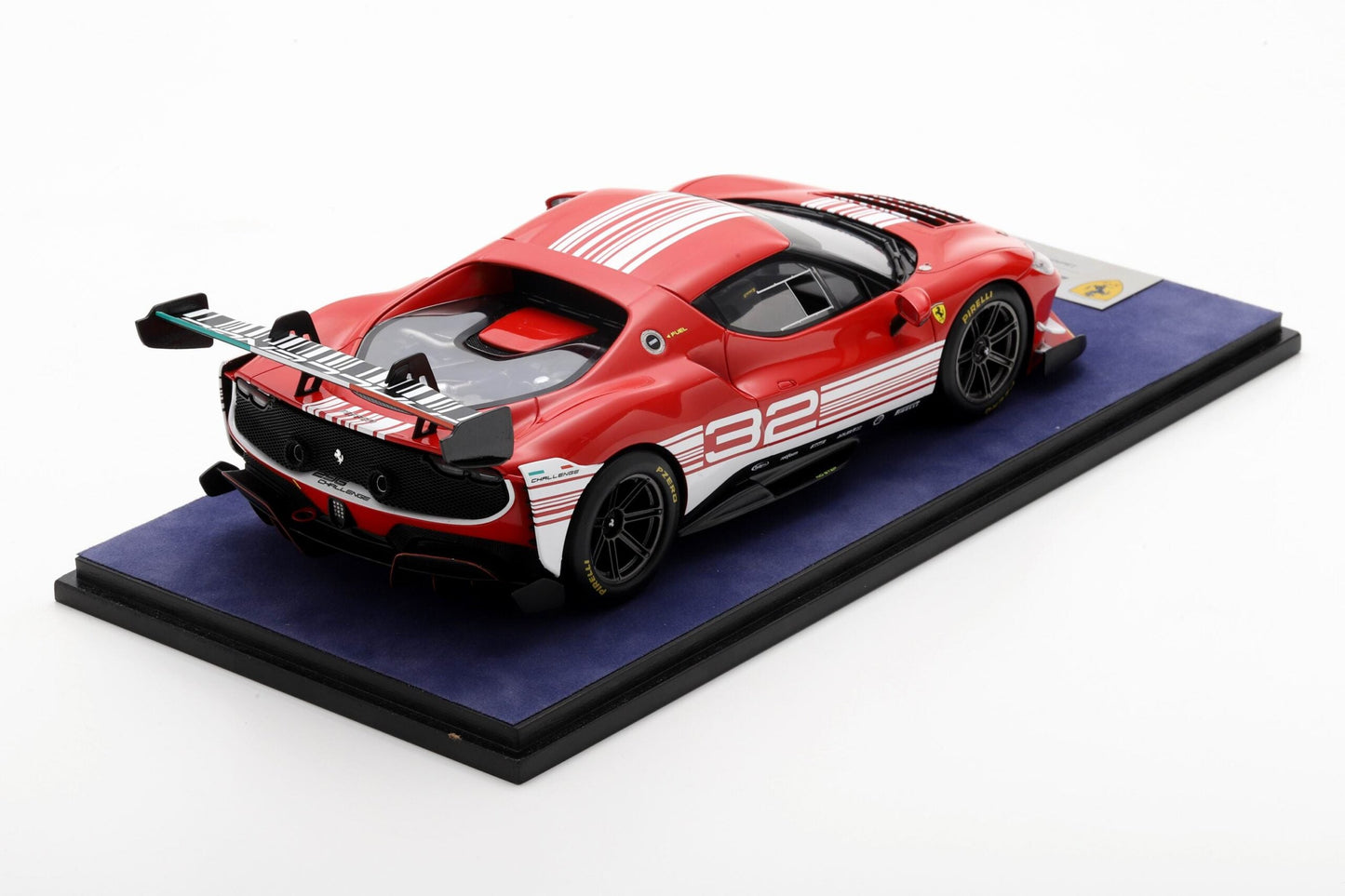 Looksmart Ferrari 296 Challenge 2023 Mugello and Finali Mondiali Ferrari 1:18