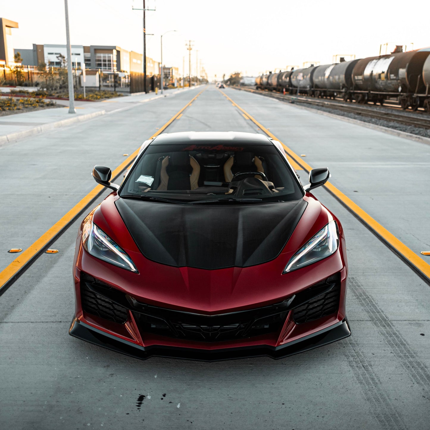 Corvette C8 Stingray to Z06 Full Front Bumper Conversion Kit (Track Package 15pcs)