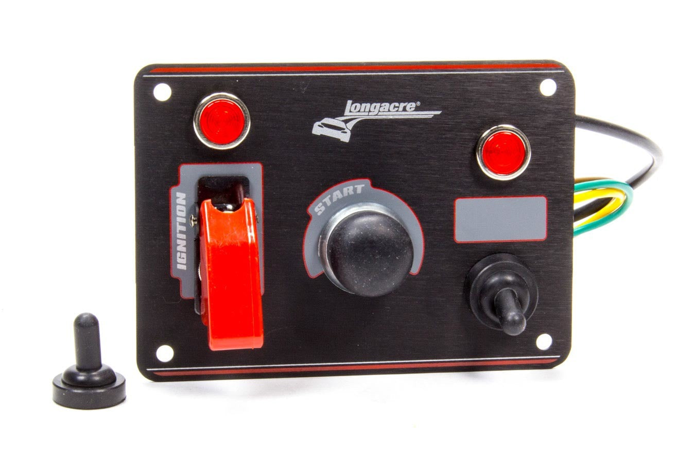 Longacre Ignition Panel Black w/ 1 Acc. and Pilot Light 52-44866