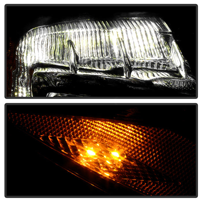 SPYDER Xtune Buick Regal 11-13 HID w/LED DRL Clear Ring Projector Headlights (PRO-JH-BREG11CR-HID-OE-R) 9952807