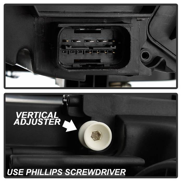 SPYDER xTune 07-10 BMW X5 Driver Side HID AFS Projector Headlights - OEM Left (PRO-JH-BX507-AFS-OE-L) 9943812