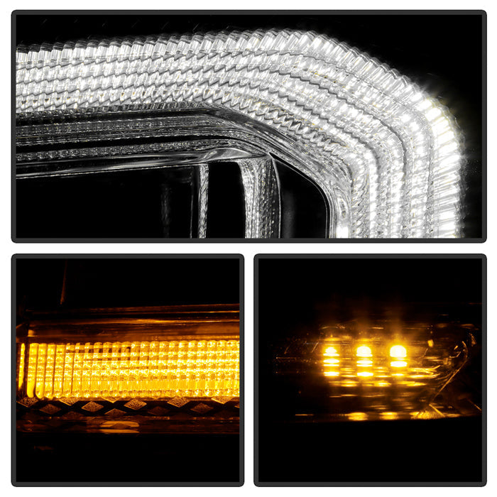 SPYDER xTune 15-20 GMC Yukon+XL HID Only w/LED DRL Projector Headlight OE Left (PRO-JH-GYD15-HID-OE) 9954856