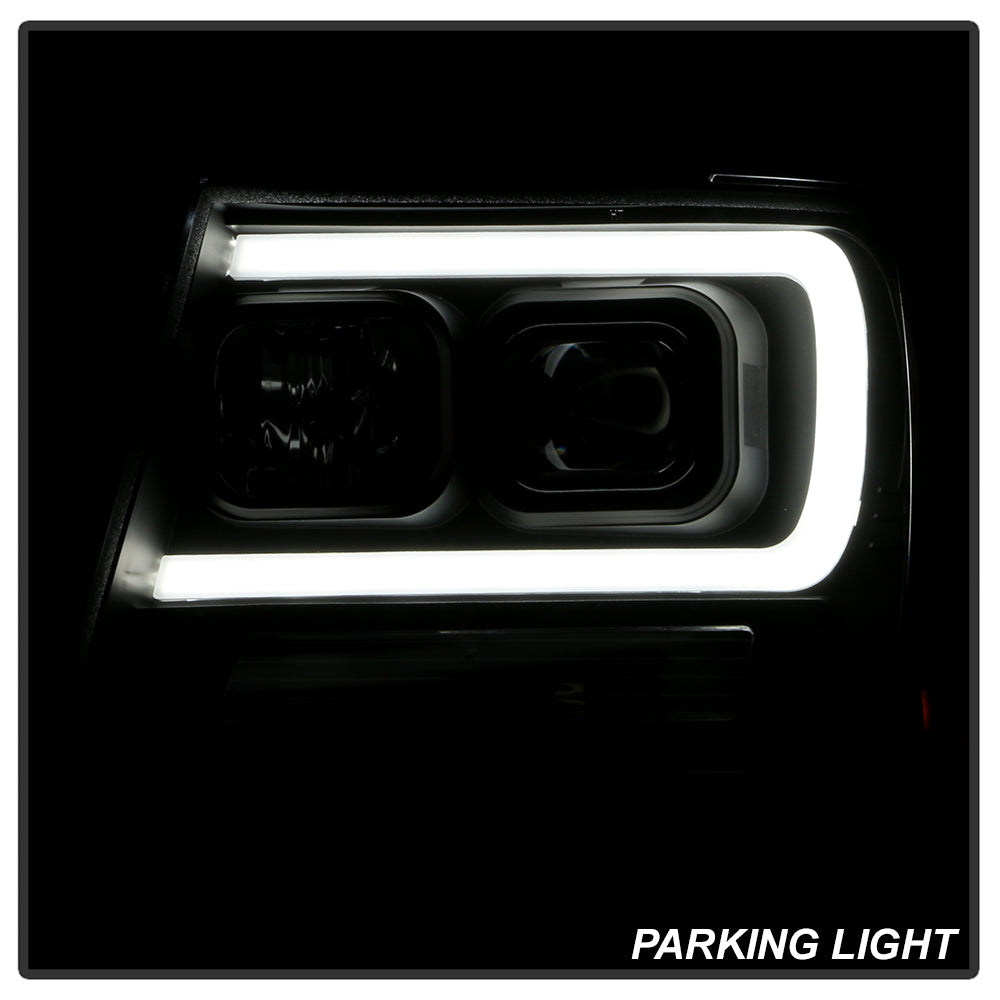 Spyder 07-14 Chevy Suburban/1500/2500/Tahoe V2 Projector Headlights All Blk PRO-YD-CSUB07V2-DRL-BKV2 5085986