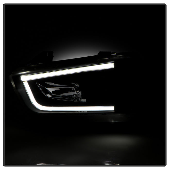 Spyder Dodge Charger 11-14 Projector Headlights Halogen - Light Tube DRL Blk PRO-YD-DCH11-LTDRL-BK 5074188