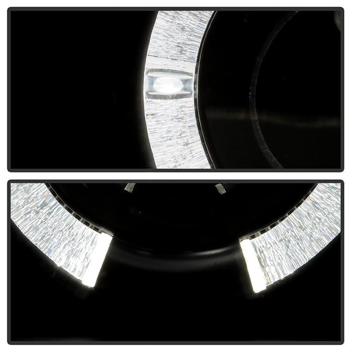 Spyder Mitsubishi Eclipse 97-99 Projector Headlights LED Halo Black High H1 Low H1 PRO-YD-ME97-HL-BK 5011473