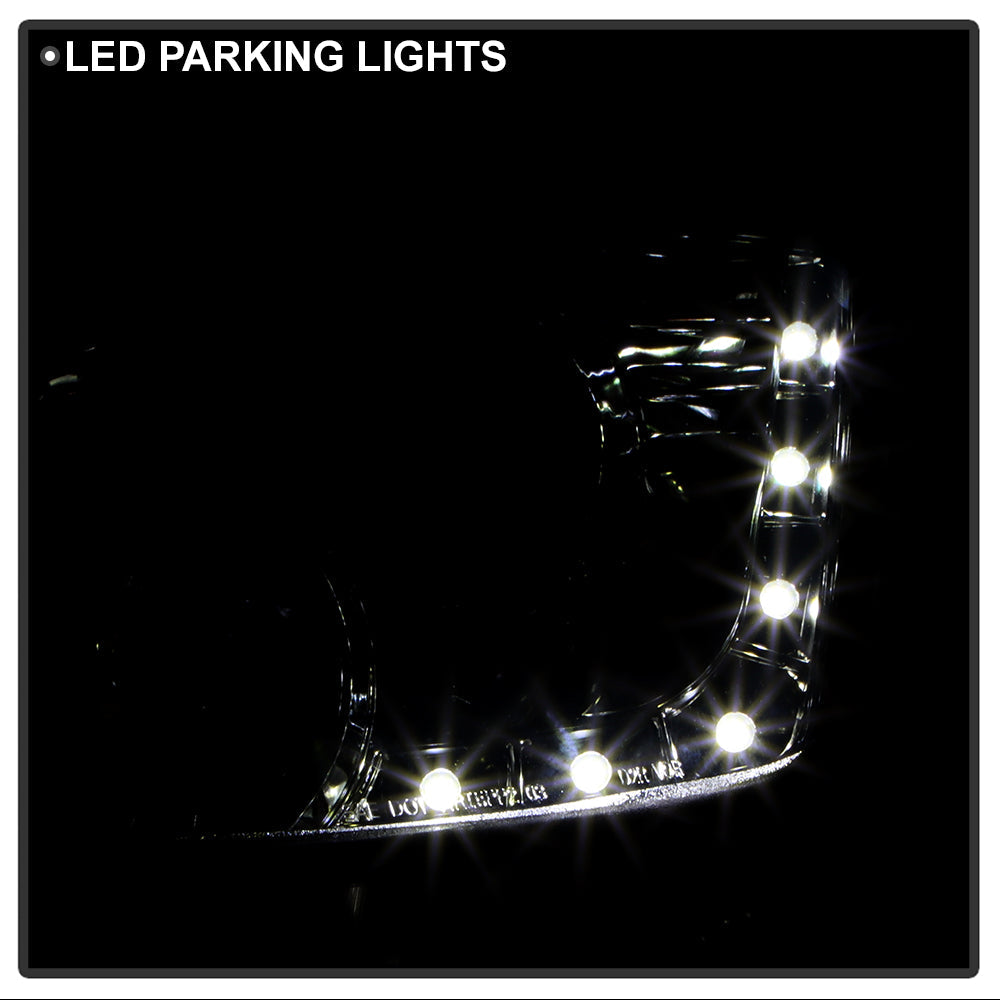 Spyder Nissan 350Z 03-05 Projector Headlights Halogen Model Only - DRL Smoke PRO-YD-N350Z02-DRL-SM 5064752