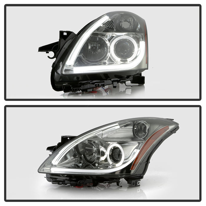Spyder Nissan Altima 4Dr 10-12 Projector Headlights Light DRL LED Halo Smke PRO-YD-NA104D-LTDRL-SM 5076854