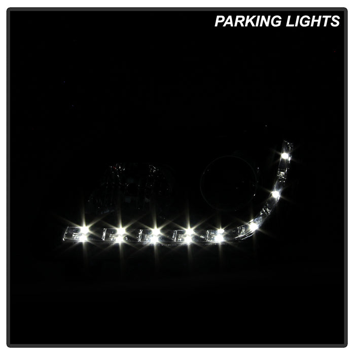 Spyder Pontiac G8 08-09 Projector Headlights DRL Black High H1 Low H7 PRO-YD-PG808-DRL-BK 5011626