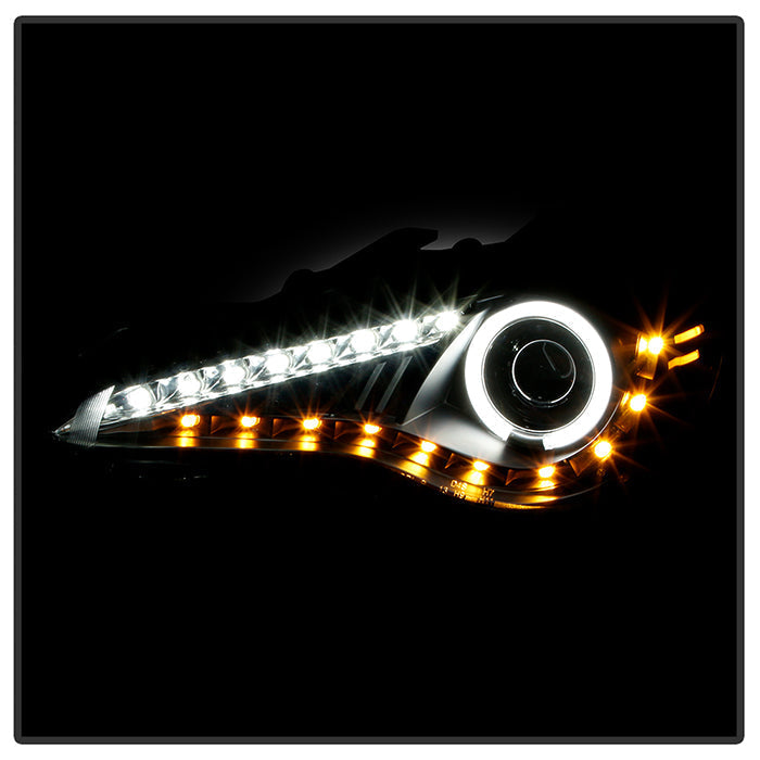 Spyder Scion FRS 12-14 Projector Headlights CCFL Halo DRL LED Black PRO-YD-SFRS12-CCFL-BK 5075383