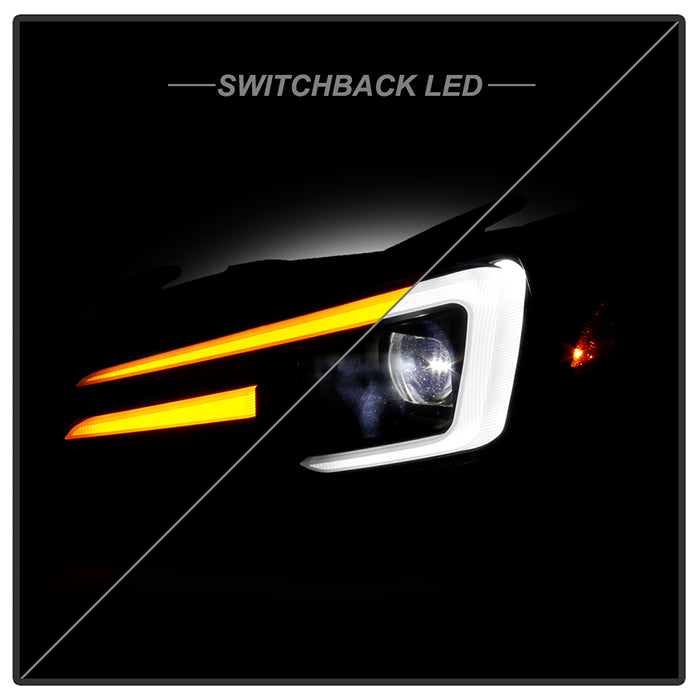 Spyder Subaru Impreza WRX 15-20 LED High-Power LED Headlights-Black PRO-YD-SWRX15LEDAP-SBSEQ-BK 5088109