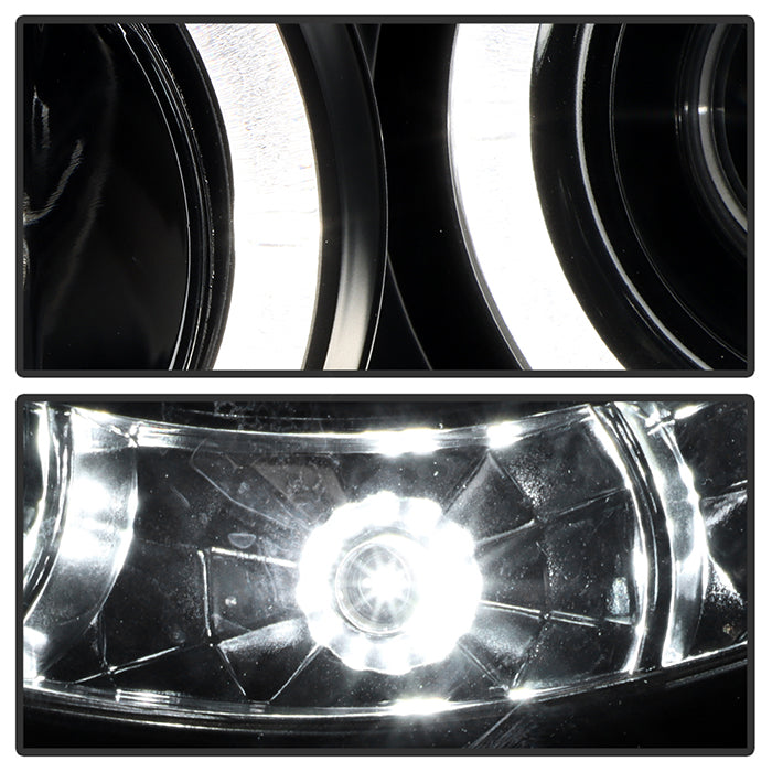 Spyder Toyota Tacoma 05-11 Projector Headlights LED Halo LED Black High H1 Low H1 PRO-YD-TT05-HL-BK 5011916