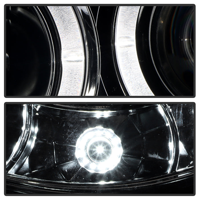 Spyder Toyota Tacoma 05-11 Projector Headlights LED Halo LED Smoke High H1 Low H1 PRO-YD-TT05-HL-SM 5011930