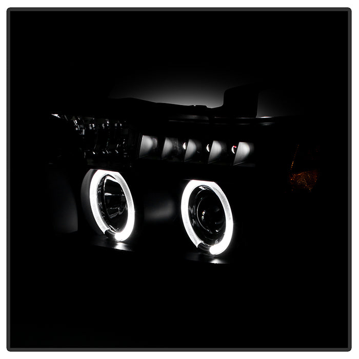 Spyder Toyota Tundra 07-133 Projector Headlights LED Halo LED Blk PRO-YD-TTU07-HL-BK 5012029
