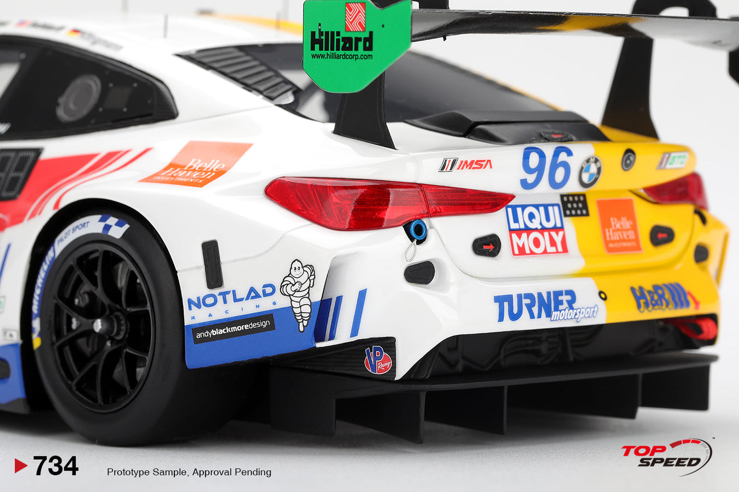 Topspeed BMW M4 GT3 #96 Turner Motorsport IMSA 2026 IMSA Daytona 24hrs 1:18