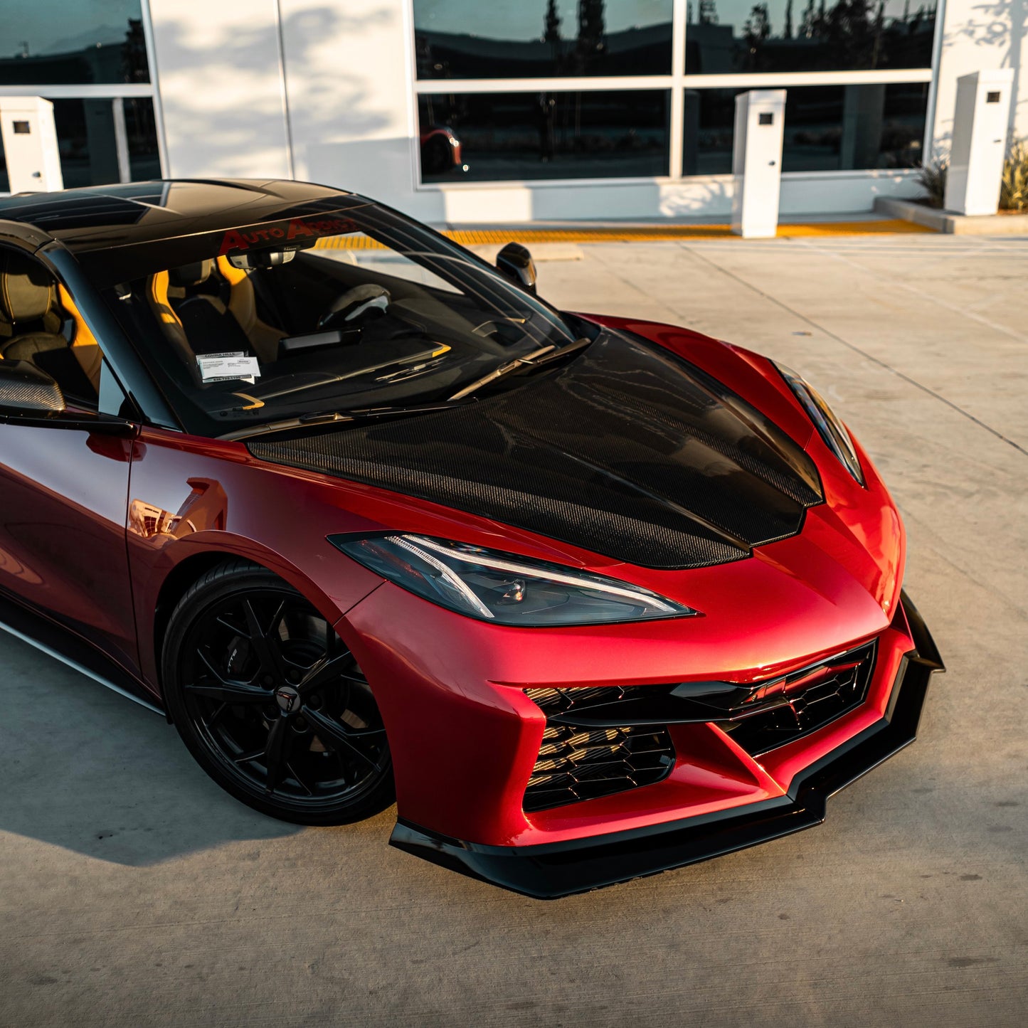 Corvette C8 Stingray to Z06 Full Front Bumper Conversion Kit (Track Package 15pcs)