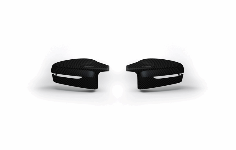 Akrapovic 2021+ BMW (G87) M2, (G80) M3 & (G82) M4 Mirror Cap Set- Matte Carbon WM-BM/CA/4/M
