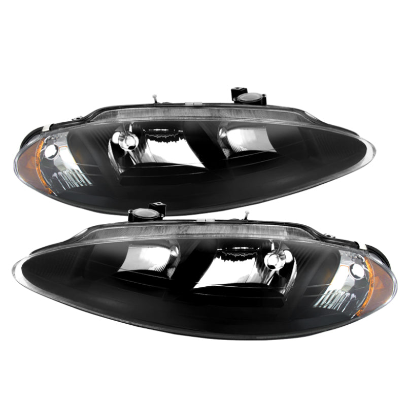 SPYDER Xtune Dodge Intrepid 98-04 Crystal Headlights Black HD-JH-DIN98-AM-BK 9025341