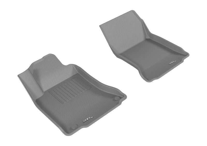 3D MAXpider 2017-2019 Infiniti QX30 Kagu 1st Row Floormat - Gray L1IN02511501
