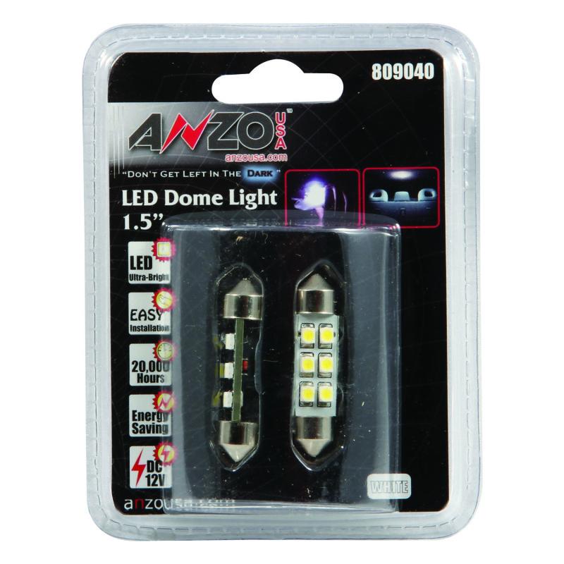 ANZO LED Dome Light Universal LED Dome Light - 1.5in 809040