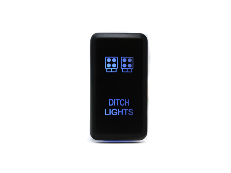 Cali Raised LED Cali Raised Tall Style Toyota Oem Style Ditch Lights Switch - Blue CR2392