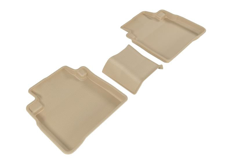 3D MAXpider 2016-2019 Nissan Maxima Kagu 2nd Row Floormats - Tan L1NS08821502