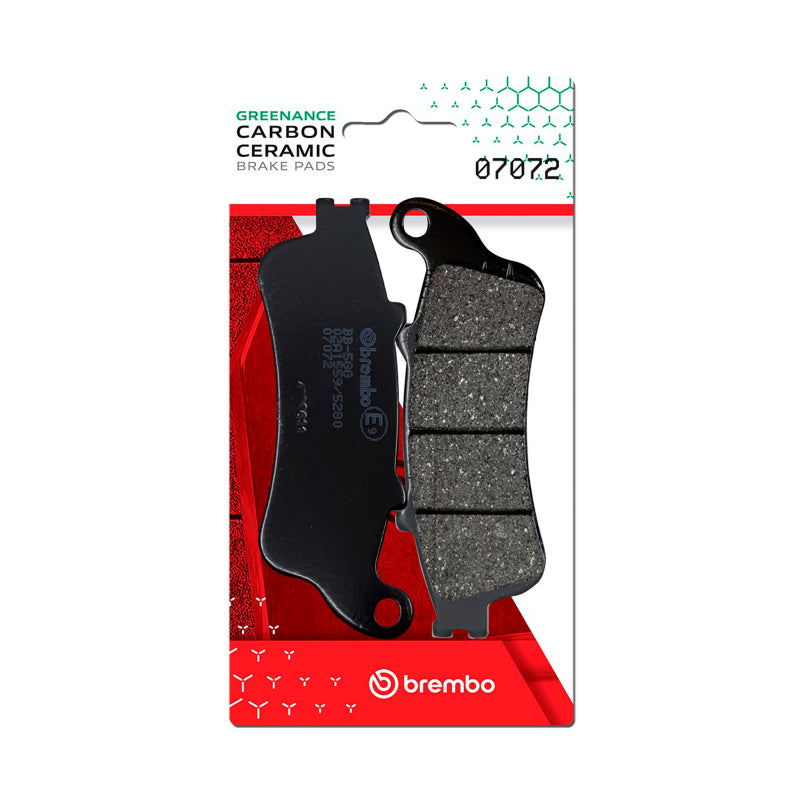Brembo OE Honda Fes/Honda Nss/Honda Fjs/Honda Silverwing Carbon Ceramic Brake Pad - Front 07072