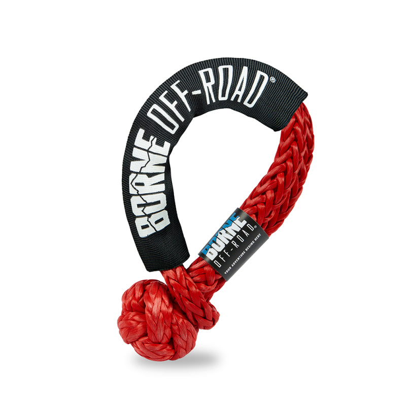 Borne Off-Road 1/2in X 20in Soft Shackle Red BNSS-12-RD