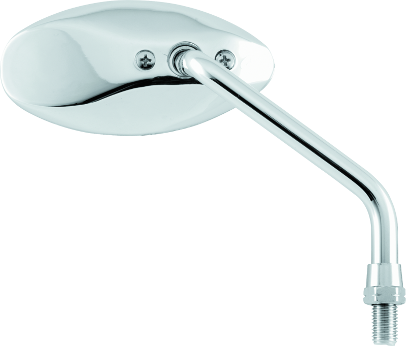 BikeMaster Small Teardrop Mirror Yamaha 10mm - Pair - Chrome 600254