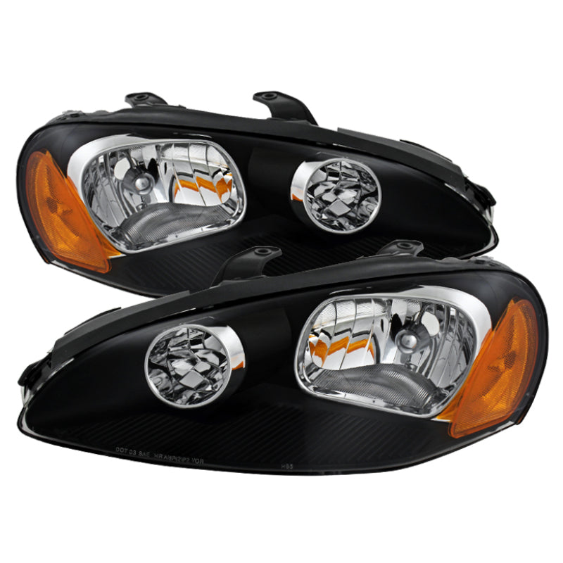 SPYDER Xtune Dodge StratUS Coupe 2Dr Only 03-05 Crystal Headlights Black HD-JH-DSTR-2D-AM-BK 9025389