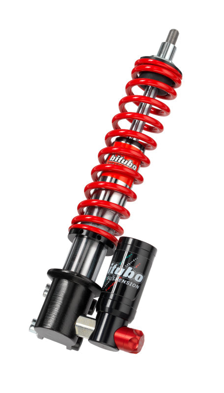 Bitubo Suspension Bitubo GEV0 Vespa Front Monoshock Adjustable: Spring Preload, Compression, Red Spring PV042GEV01
