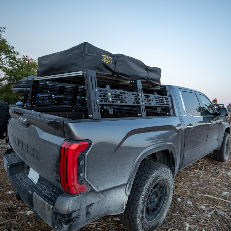 Cali Raised LED Cali Raised 2022+ Toyota Tundra Overland Bed Rack - Low Profile Rack CR3932