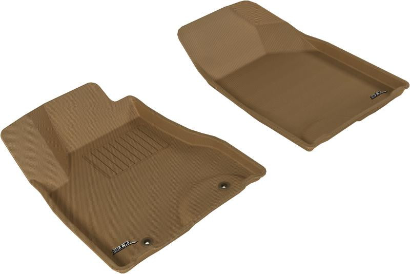 3D MAXpider 2004-2009 Lexus RX Kagu 1st Row Floormat - Tan L1LX03911502