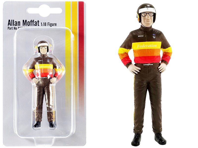 Allan Moffat "Federation" Driver Figurine for 1/18 Scale Models by ACME free shipping USA
