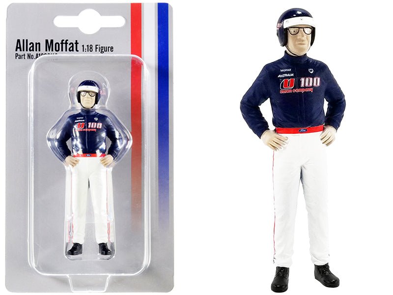 Allan Moffat "U100" Driver Figurine for 1/18 Scale Models by ACME free shipping USA