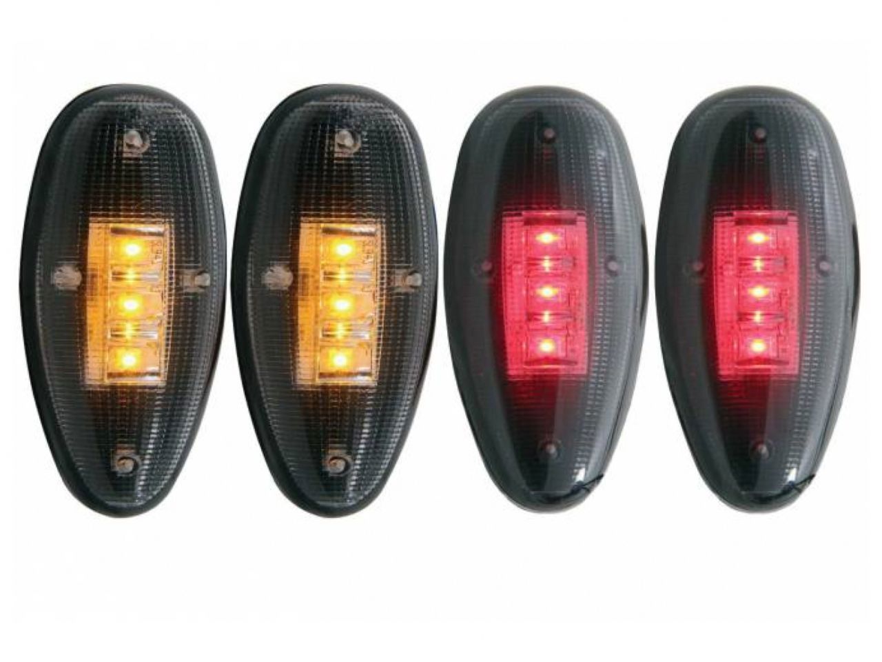 Anzo Smoked LED Fender Lights 1999-2014 Chevrolet Silverado 3500