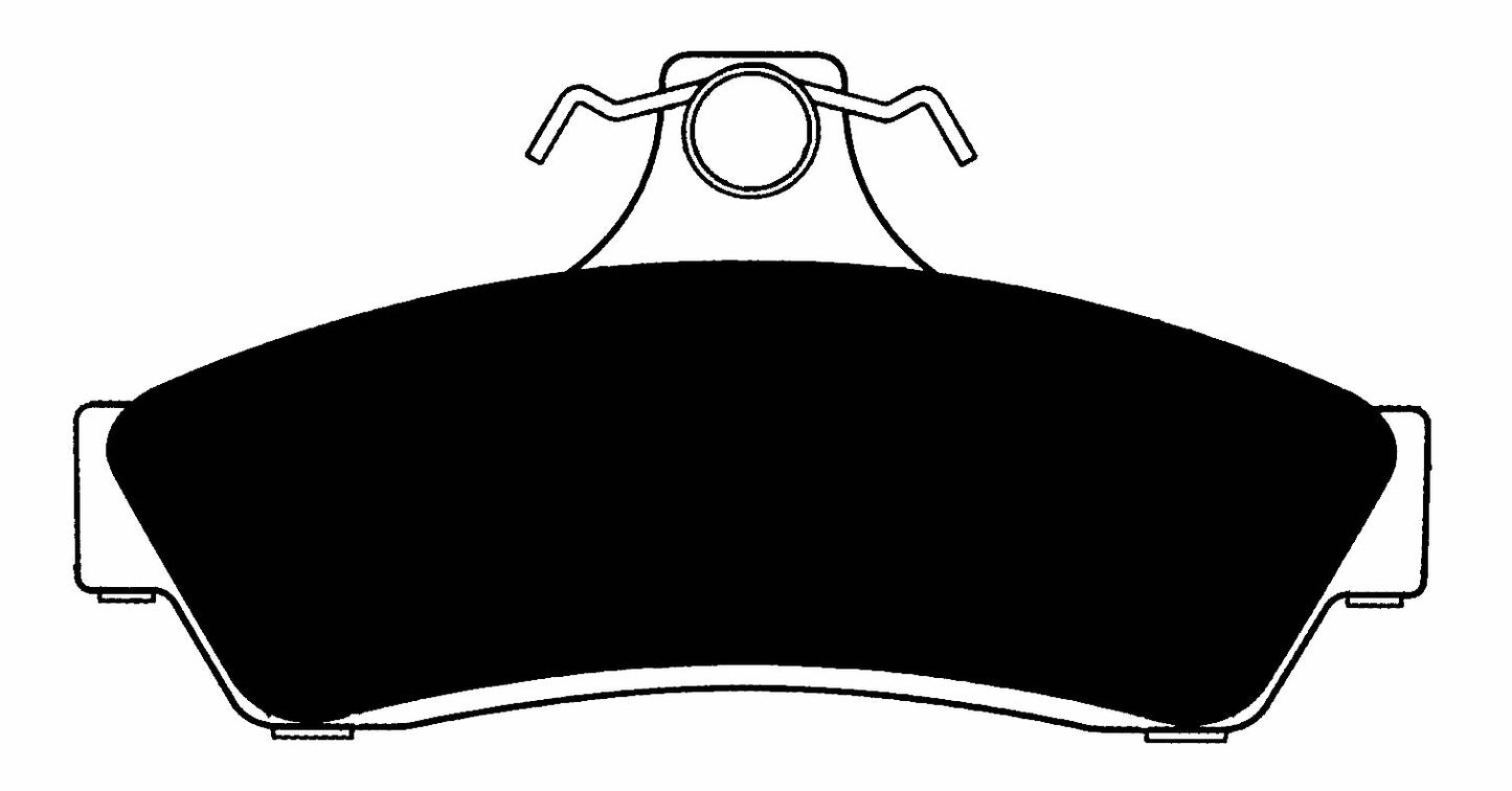 Porterfield Brake Pads for 2004 PONTIAC GTO