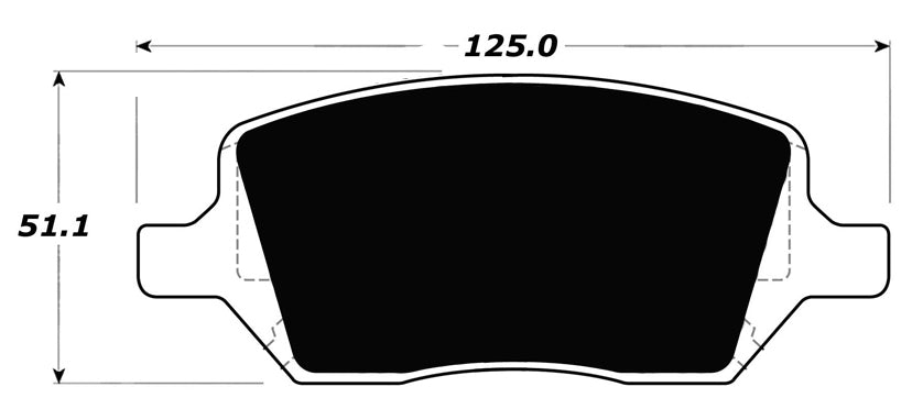 Porterfield Brake Pads for 2007 PONTIAC MONTANA