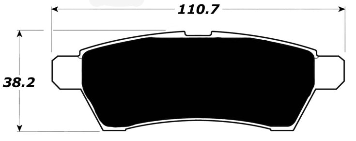 Porterfield Brake Pads for 2012 NISSAN XTERRA