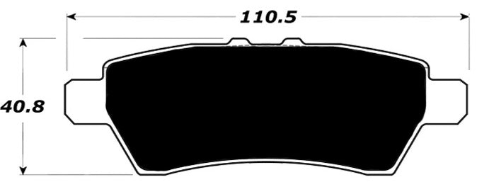 Porterfield Brake Pads for 2012 NISSAN PATHFINDER V6