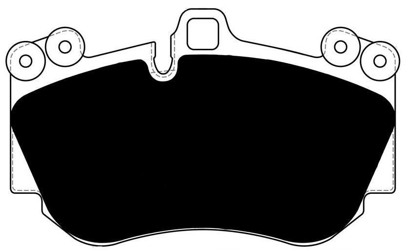 Porterfield Brake Pads for 2013 AUDI R8 w/Ceramic Discs