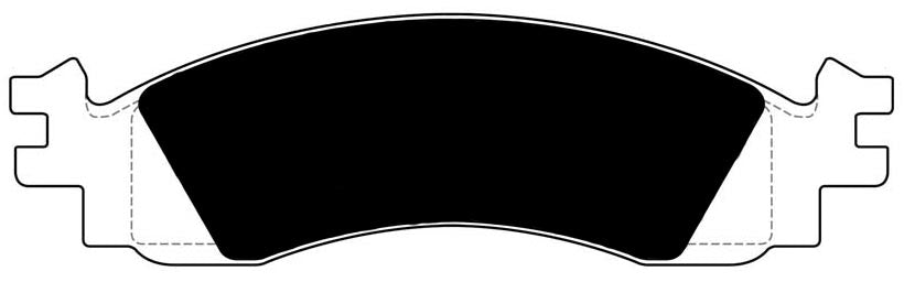 Porterfield Brake Pads for 2012 FORD TAURUS SHO Perf. Pkg