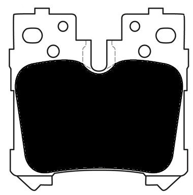 Porterfield Brake Pads for 2011 LEXUS LS 600h L