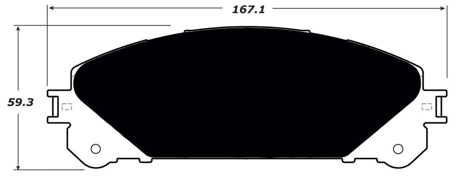 Porterfield Brake Pads for 2012 LEXUS RX 400H Hybrid
