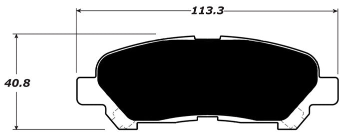 Porterfield Brake Pads for 2009 TOYOTA HIGHLANDER