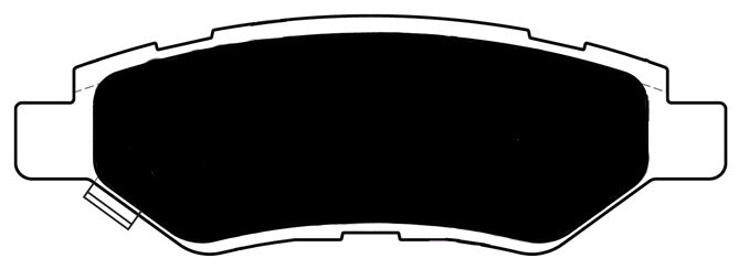 Porterfield Brake Pads for 2011 CHEVROLET Camaro- LS