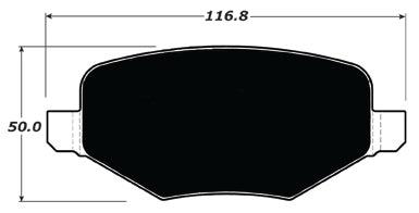 Porterfield Brake Pads for 2012 LINCOLN MKS