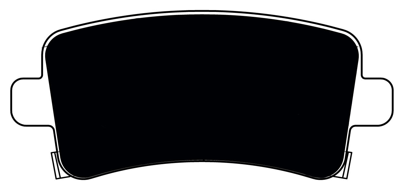 Porterfield Brake Pads for 2011 SAAB 9-5 17" 337mm Front Discs