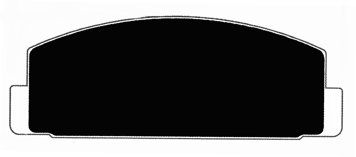 Porterfield Brake Pads for 1987 MITSUBISHI Starion
