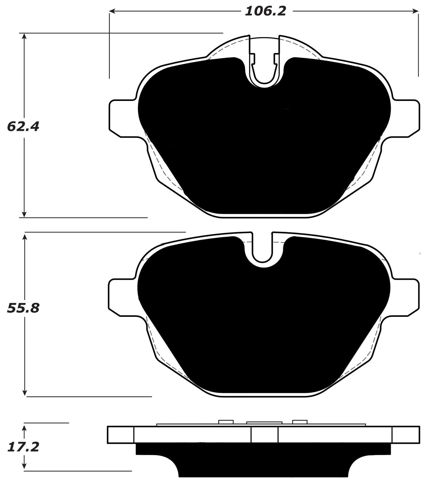 Porterfield Brake Pads for 2013 BMW 528i xDrive