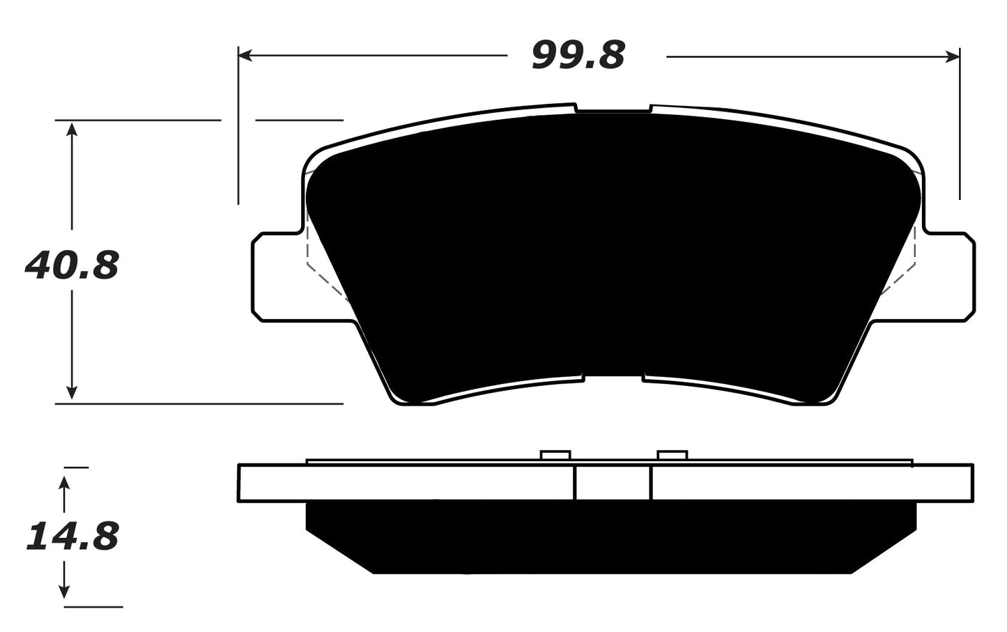 Porterfield Brake Pads for 2015 KIA Optima 2.4L w/EPB